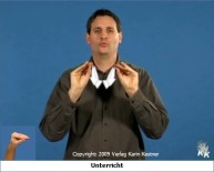 Gebärdenbild Unterricht